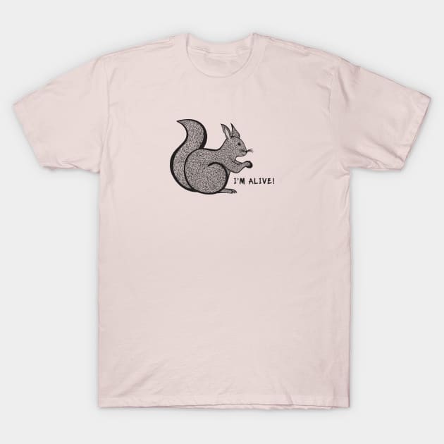 Red squirrel t shirt sale